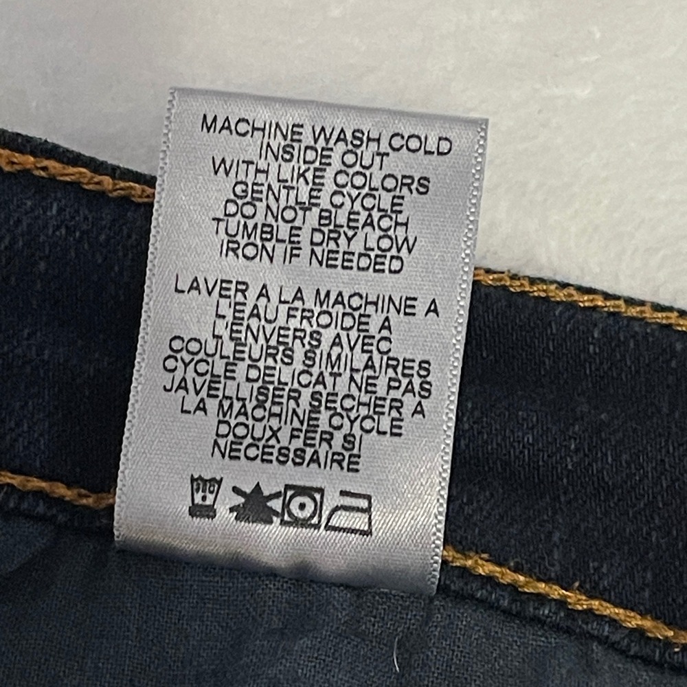 NYDJ Not Your Daughter's Jeans P7100D Dark Wash Bootcut Petite Size 8P Indigo US - Picture 12 of 13